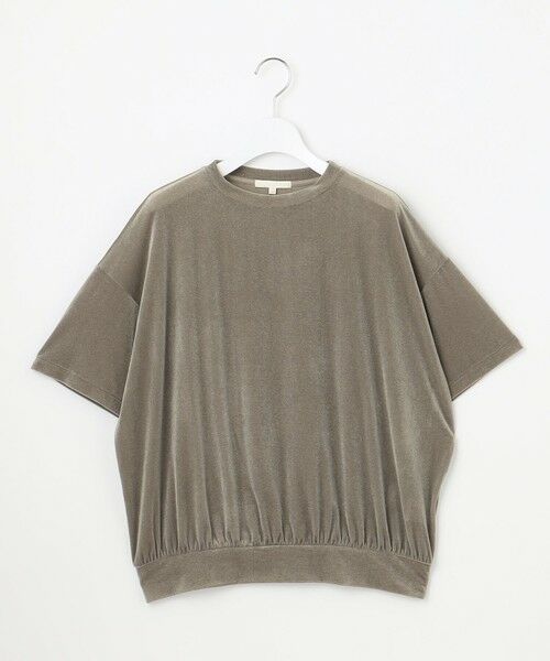 自由区 / ジユウク カットソー | 【SHIHOさん着用】シアーベロア カットソー | 詳細4