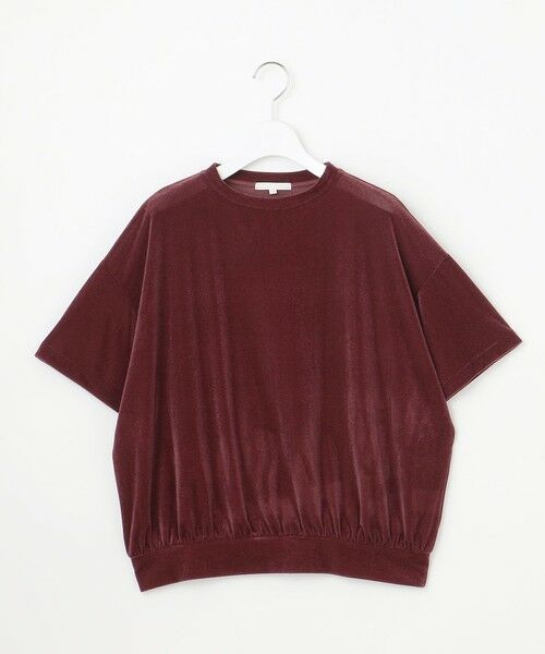 自由区 / ジユウク カットソー | 【SHIHOさん着用】シアーベロア カットソー | 詳細9
