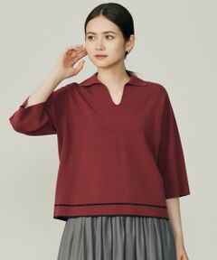 自由区 / ジユウク ニット・セーター | レーヨンストレッチスキッパー ニット