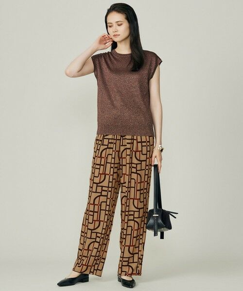 自由区 / ジユウク ニット・セーター | 【カタログ掲載】カラーミックスラメスリーブレス ニット | 詳細1