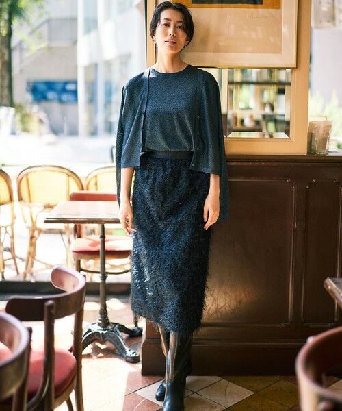 自由区 / ジユウク ニット・セーター | 【カタログ掲載】カラーミックスラメスリーブレス ニット | 詳細6