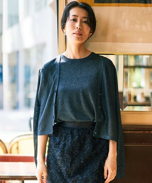 自由区 / ジユウク カーディガン・ボレロ | 【カタログ掲載】カラーミックスラメ カーディガン | 詳細10