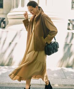 自由区 / ジユウク ロング・マキシ丈ワンピース | 【カタログ掲載】ソフトシルクビエラ ワンピース