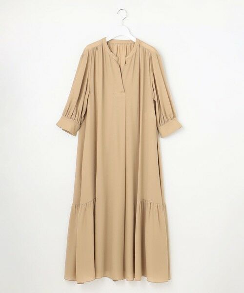 自由区 / ジユウク ロング・マキシ丈ワンピース | 【カタログ掲載】ソフトシルクビエラ ワンピース | 詳細5