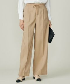 自由区 / ジユウク その他パンツ | 【カタログ掲載】ウールライクストレッチワイド パンツ