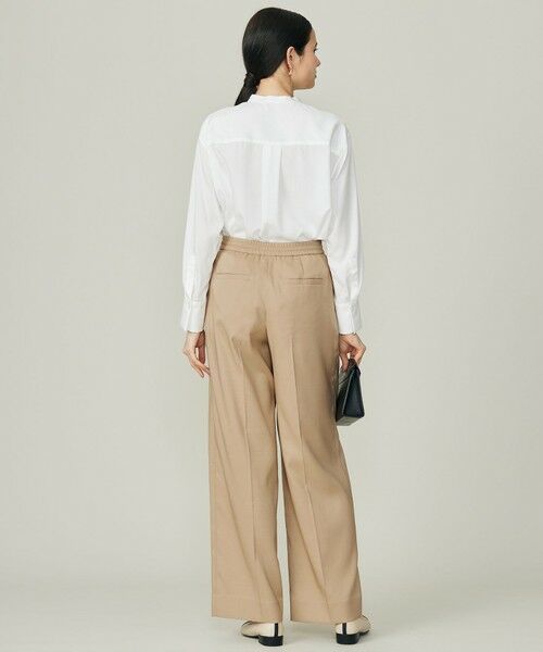 自由区 / ジユウク その他パンツ | 【カタログ掲載】ウールライクストレッチワイド パンツ | 詳細2