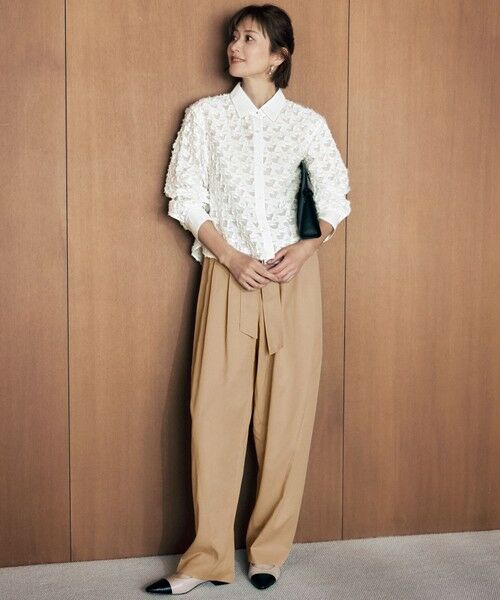 自由区 / ジユウク その他パンツ | セルロースコットンチノコクーンシルエット パンツ | 詳細5