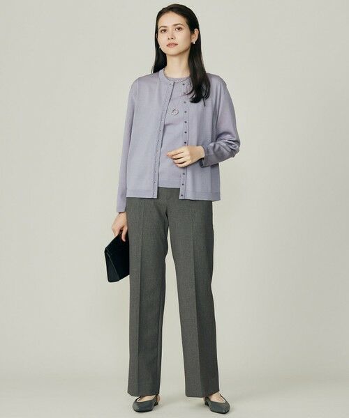 自由区 / ジユウク その他パンツ | 【カタログ掲載】TRギャバストレート パンツ | 詳細12