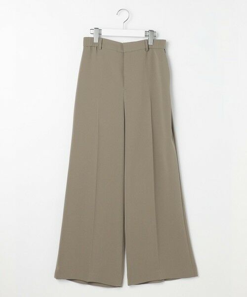 自由区 / ジユウク その他パンツ | 【カタログ掲載】トリアセダブルクロスワイドストレート パンツ | 詳細2