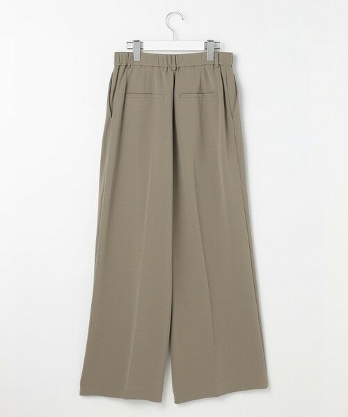 自由区 / ジユウク その他パンツ | 【カタログ掲載】トリアセダブルクロスワイドストレート パンツ | 詳細3