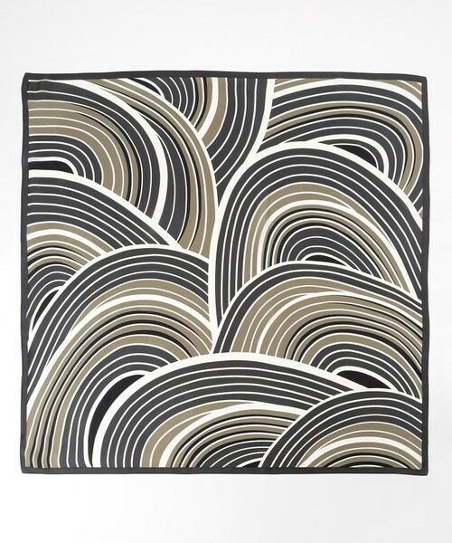 自由区 / ジユウク バンダナ・スカーフ | 【SHIHOさん着用】マルチカラーシルク スカーフ | 詳細2