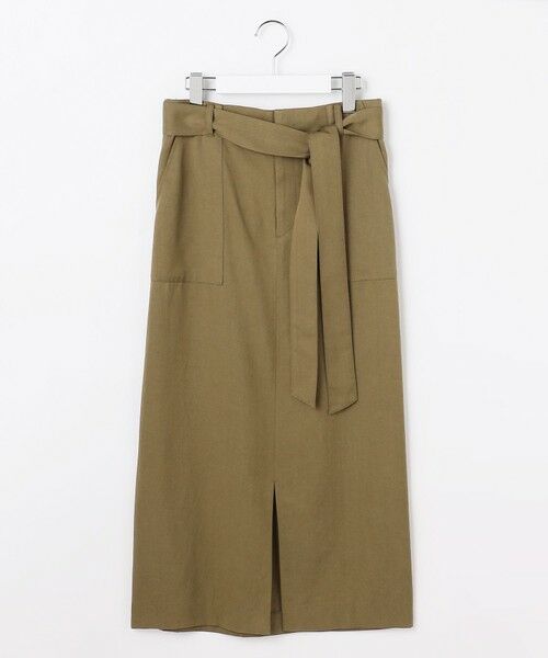 自由区 / ジユウク ミニ・ひざ丈スカート | セルロースコットンチノ スカート | 詳細5