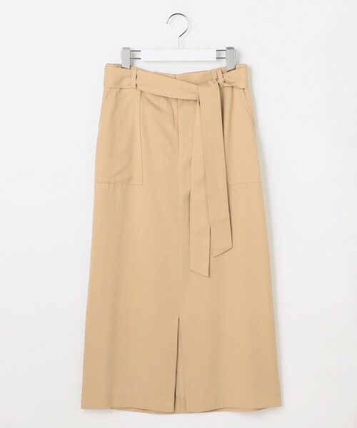 自由区 / ジユウク ミニ・ひざ丈スカート | セルロースコットンチノ スカート | 詳細10