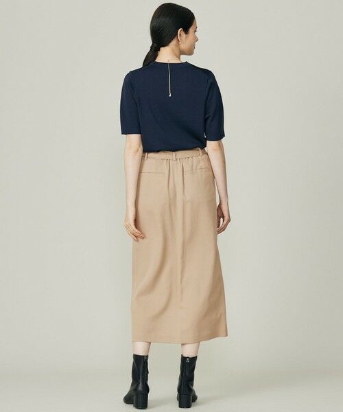 自由区 / ジユウク ミニ・ひざ丈スカート | セルロースコットンチノ スカート | 詳細7