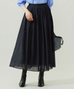 自由区 / ジユウク ミニ・ひざ丈スカート | シアー スカート