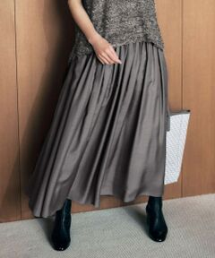 自由区 / ジユウク ミニ・ひざ丈スカート | シアー スカート