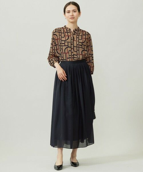 自由区 / ジユウク ミニ・ひざ丈スカート | シアー スカート | 詳細10