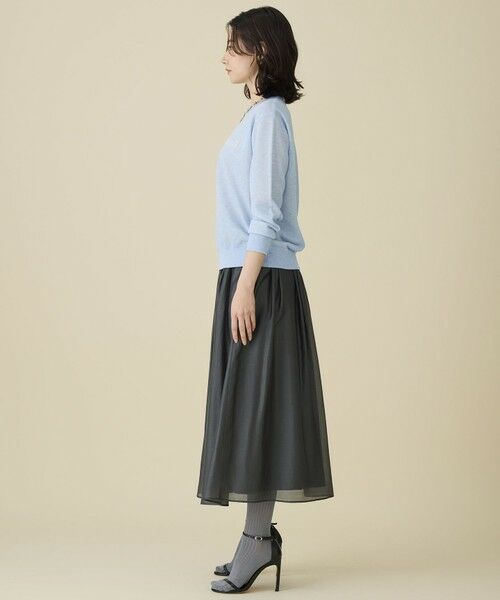 自由区 / ジユウク ミニ・ひざ丈スカート | シアー スカート | 詳細18