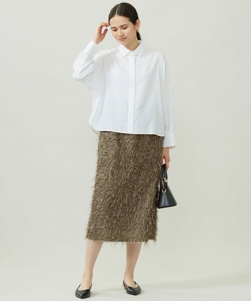 自由区 / ジユウク ミニ・ひざ丈スカート | 【カタログ掲載】フェザージャカード スカート | 詳細2