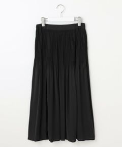 自由区 / ジユウク ロング・マキシ丈スカート | 【セットアップ対応】ライトサテンプリーツ スカート