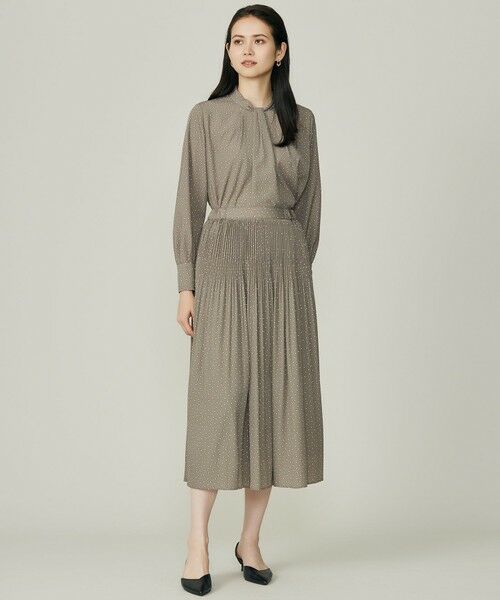 自由区 / ジユウク ロング・マキシ丈スカート | 【セットアップ対応】ライトサテンプリーツ スカート | 詳細2