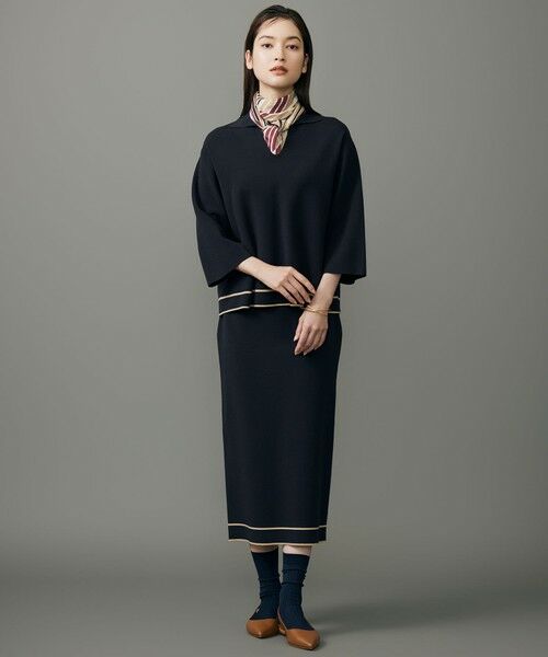 自由区 / ジユウク ミニ・ひざ丈スカート | レーヨンストレッチIライン スカート | 詳細12