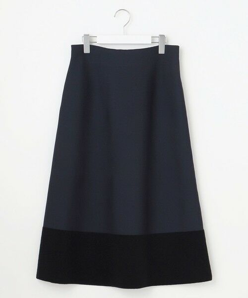 自由区 / ジユウク ミニ・ひざ丈スカート | モールブロッキングニット スカート | 詳細7