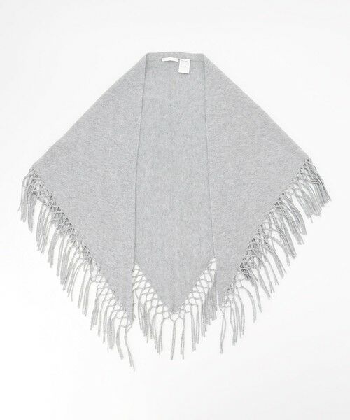 自由区 / ジユウク マフラー・ショール・スヌード・ストール | 【SHIHOさん着用】ファインウールカシミヤフリンジ ストール | 詳細2