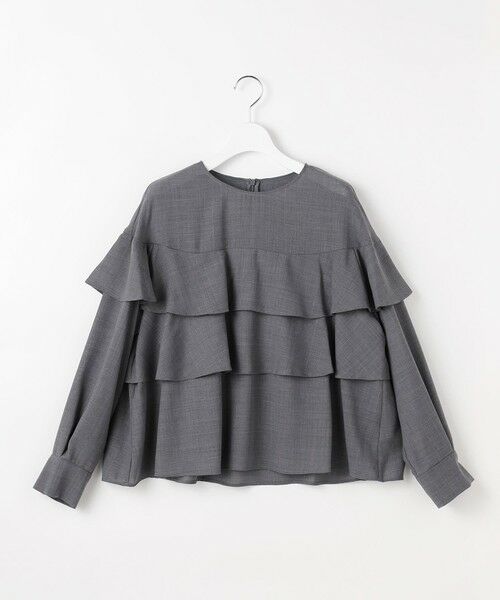 自由区 / ジユウク シャツ・ブラウス | 【カタログ掲載】TWハイツイストビエラフリル ブラウス | 詳細9