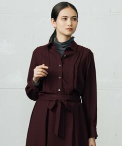 自由区 / ジユウク シャツ・ブラウス | 【SHIHOさん着用】TWハイツイストビエラタックディテール ブラウス