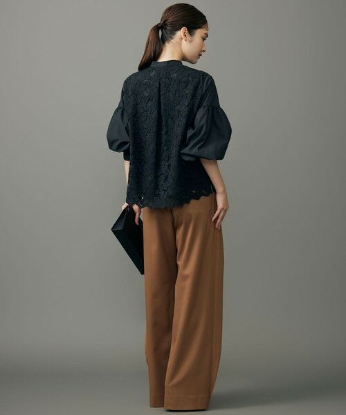 自由区 / ジユウク シャツ・ブラウス | 【SHIHOさん着用】レースブロッキング ブラウス | 詳細7