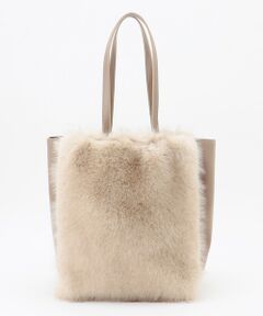 自由区 / ジユウク トートバッグ | 【カタログ掲載】ファーコンビ トートバッグ