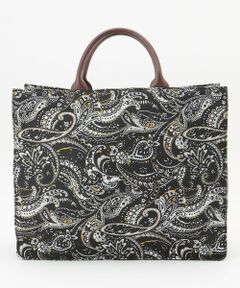 自由区 / ジユウク トートバッグ | 【カタログ掲載】ペイズリープリント トートバッグ