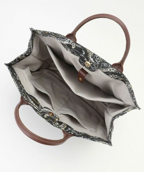 自由区 / ジユウク トートバッグ | 【カタログ掲載】ペイズリープリント トートバッグ | 詳細7