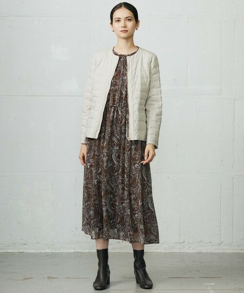 自由区 / ジユウク ダウンジャケット・ベスト | 【カタログ掲載】ライトダウンリバーシブルノーカラー ジャケット | 詳細3