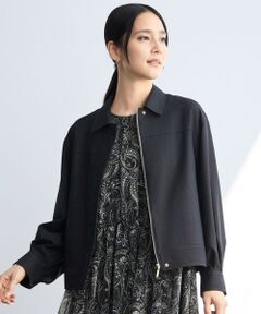 自由区 / ジユウク その他アウター | 【SHIHOさん着用】デニムライクツイル ジャケット