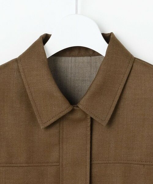 自由区 / ジユウク その他アウター | 【SHIHOさん着用】デニムライクツイル ジャケット | 詳細4