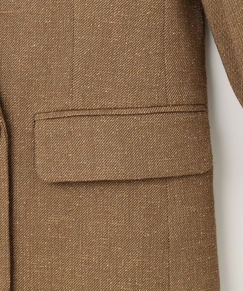 自由区 / ジユウク テーラードジャケット | 【SHIHOさん着用】シルクネップツイード ジャケット | 詳細14