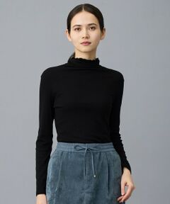 自由区 / ジユウク カットソー | ベアテレコボトルネック カットソー