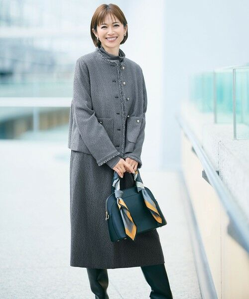 自由区 / ジユウク カットソー | 【SHIHOさん着用】シアーツイストインナー トップス | 詳細14