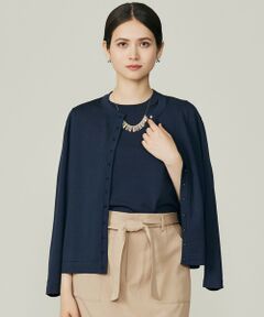 自由区 / ジユウク カーディガン・ボレロ | 【アンサンブル対応】アセテートコットン カーディガン