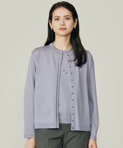 自由区 / ジユウク カーディガン・ボレロ | 【アンサンブル対応】アセテートコットン カーディガン