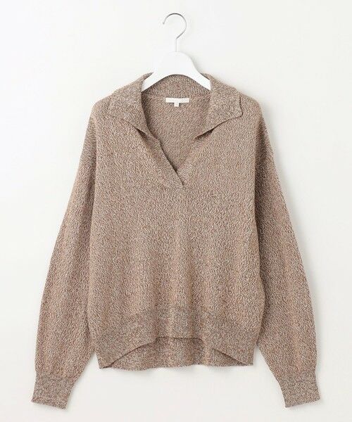 自由区 / ジユウク ニット・セーター | ペーパーウールコットン襟付き ニット | 詳細7