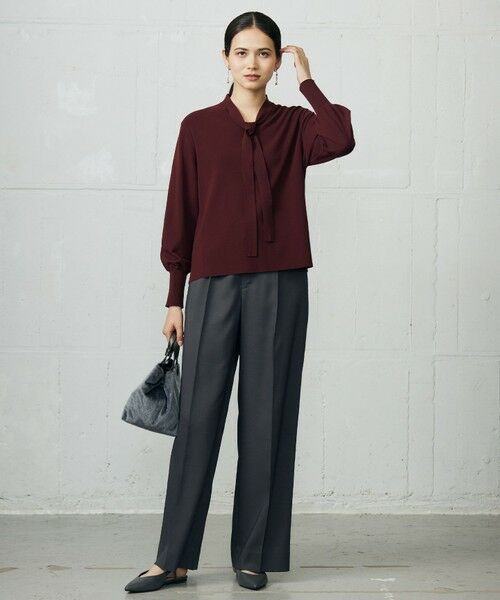 自由区 / ジユウク ニット・セーター | レーヨンストレッチブラウスライク ニット | 詳細5