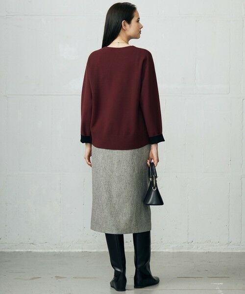 自由区 / ジユウク ニット・セーター | 【カタログ掲載】レーヨンストレッチベーシックシルエット ニット | 詳細16