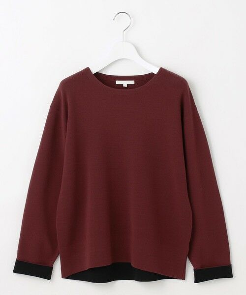 自由区 / ジユウク ニット・セーター | 【カタログ掲載】レーヨンストレッチベーシックシルエット ニット | 詳細17