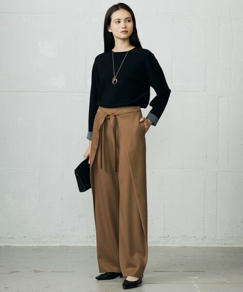 自由区 / ジユウク ニット・セーター | 【カタログ掲載】レーヨンストレッチベーシックシルエット ニット | 詳細26