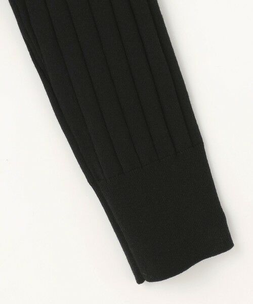 自由区 / ジユウク ニット・セーター | レーヨンストレッチリブインナー ニット | 詳細11