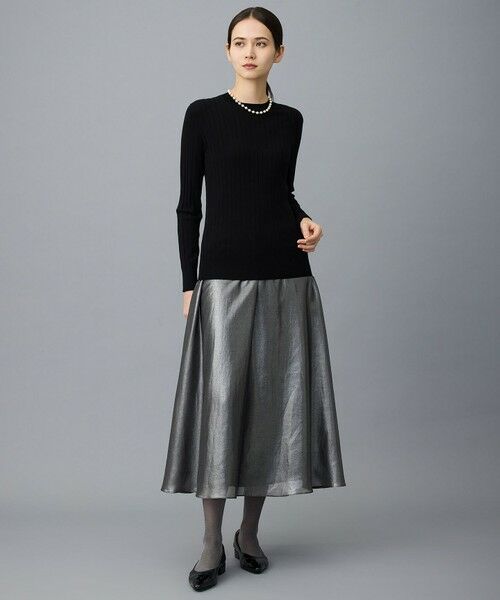 自由区 / ジユウク ニット・セーター | レーヨンストレッチリブインナー ニット | 詳細5