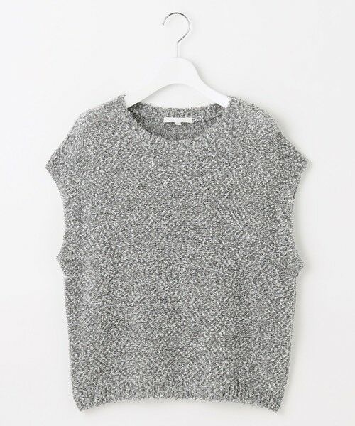 自由区 / ジユウク ベスト | 【カタログ掲載】ラメファンシーツイードニット ベスト | 詳細4